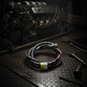 New Condition High Quality QSP Brand <b>Rubber</b> for Cargo Truck Parts OEM LCT003K02BA Cab Lowering <b>Hose</b> M121.5 Straight-90 60CM - Product Image 3