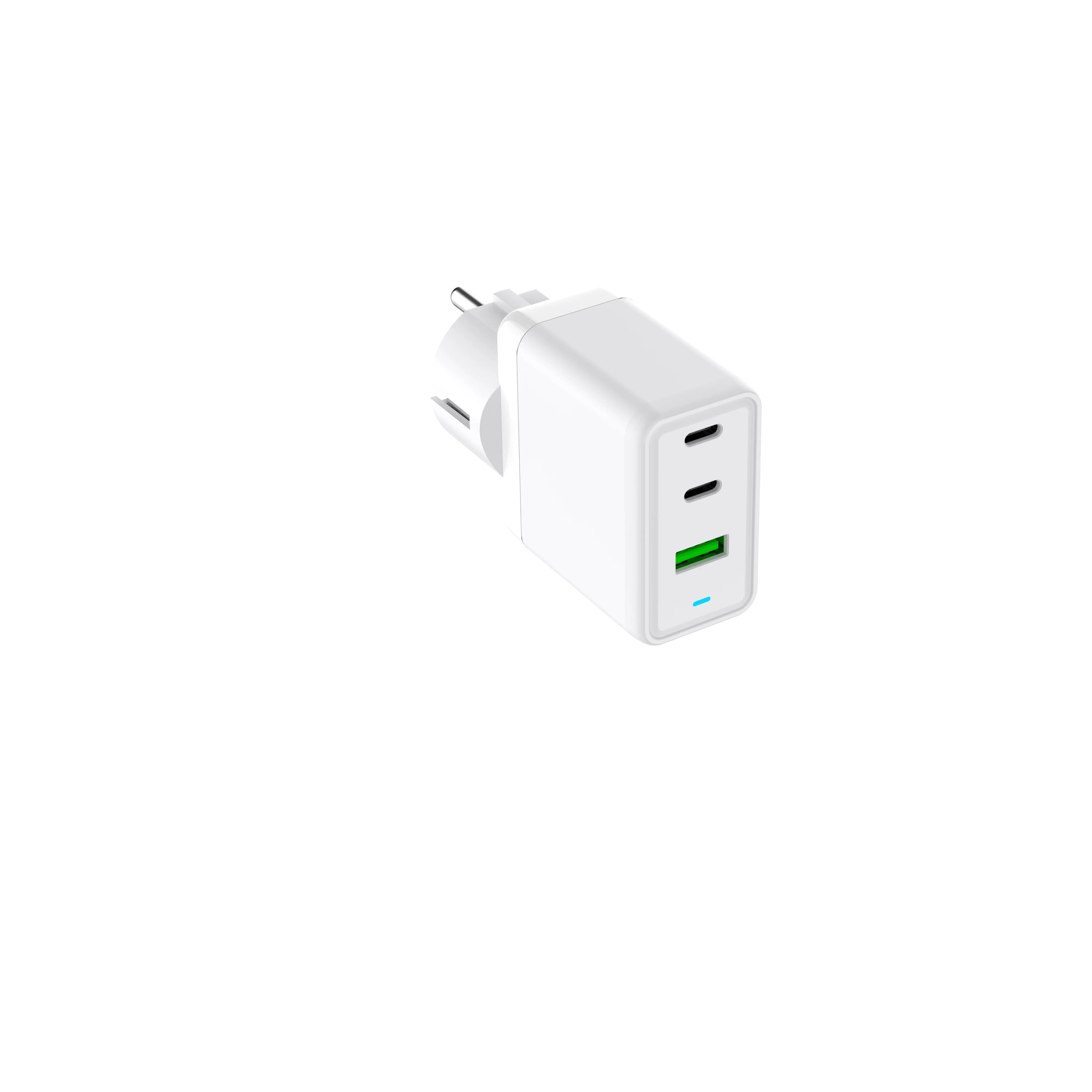 맞춤형 Eu Pd 65w 충전기 USB-c 고속 충전기 우리 플러그 65w QC3.0 벽 충전기 케이블 아이폰 용