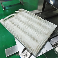 Trancheuse à Baguettes Électrique Automatique Commerciale 5 tranches/min, Machine de Découpe Industrielle en Acier Inoxydable pour Boulangerie avec Fonctions Multiples