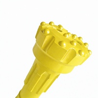 Foret de forage DTH à basse pression d'air DHD3.5-90, grand trou de 90 mm, idéal pour la stabilisation des pentes, le forage de pieux solaires et de puits d'eau