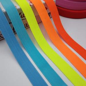 Bande élastique pliée au <span class=keywords><strong>centre</strong></span> <span class=keywords><strong>de</strong></span> 280 cm mercerisée colorée 2.2 couleurs pour sacs et sacs à main - Product Image 1