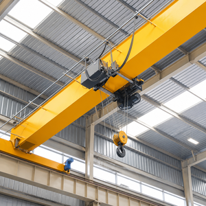 Grúa Puente Industrial de 5 Toneladas con Viga Única, Grúa Eléctrica Móvil para Almacén, Grúa EOT para Manejo de Materiales - Product Image 1