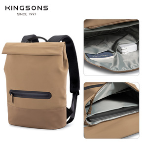 Kingsons Casual <b>Backpack</b> 15 Inches Water Resistant Computer Interlayer For Men <b>Student</b> <b>Backpack</b> - Product Image 3