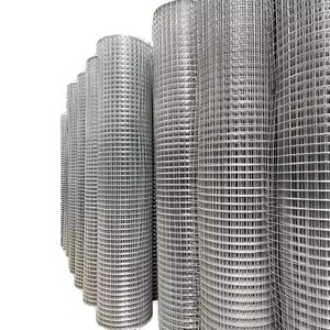 Rouleau de grillage soudé galvanisé à chaud 1''x1'' (25x25mm) BWG14 (2,0mm) 1m*25m pour cage animale - Product Image 1