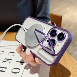 Pour <span class=keywords><strong>iPhone</strong></span> 16 <span class=keywords><strong>14</strong></span> <span class=keywords><strong>Pro</strong></span> <span class=keywords><strong>Max</strong></span> 11 support d'objectif de caméra verre Transparent <span class=keywords><strong>Protection</strong></span> étanche antichoc TPU PC étui de téléphone pour Samsung - Product Image 6