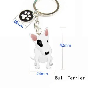 Llaveros Metálicos de Dibujos Animados para Mascotas, Varios Modelos, con Colgante para Llaves de Coche, Decoración de Bolsos, Regalo de Cumpleaños o Festividades para Amantes de las Mascotas - Product Image 5