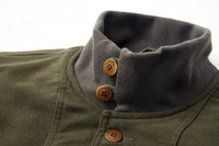 Veste matelassée de luxe personnalisée de haute qualité pour hommes accepte de figurer Logo personnalisé Fermeture éclair Côtes en cuir