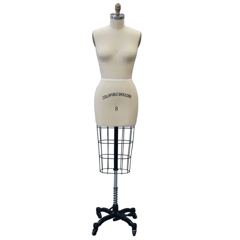 고품질 조정 가능한 Pinable 마네킹 드레스 양식 마네킹 Femme 드레스 양식 바느질 디자이너 재단사 브랜드 제조 업체