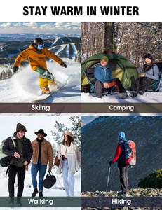 Yüksek kaliteli yürüyüş merinos yünü kayak çorap kalın kayak çorap nefes sıcak kış kayak çorap - Product Image 5