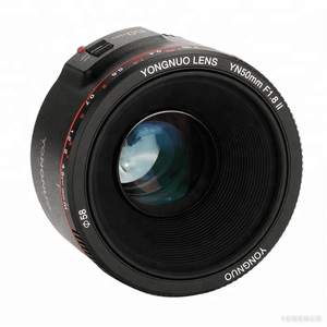 YONGNUO YN50mm F1.8 II 대형 조리개 자동 초점 보케 효과 카메라 렌즈 70D 5D2 5D2 600D DSLR - Product Image 5