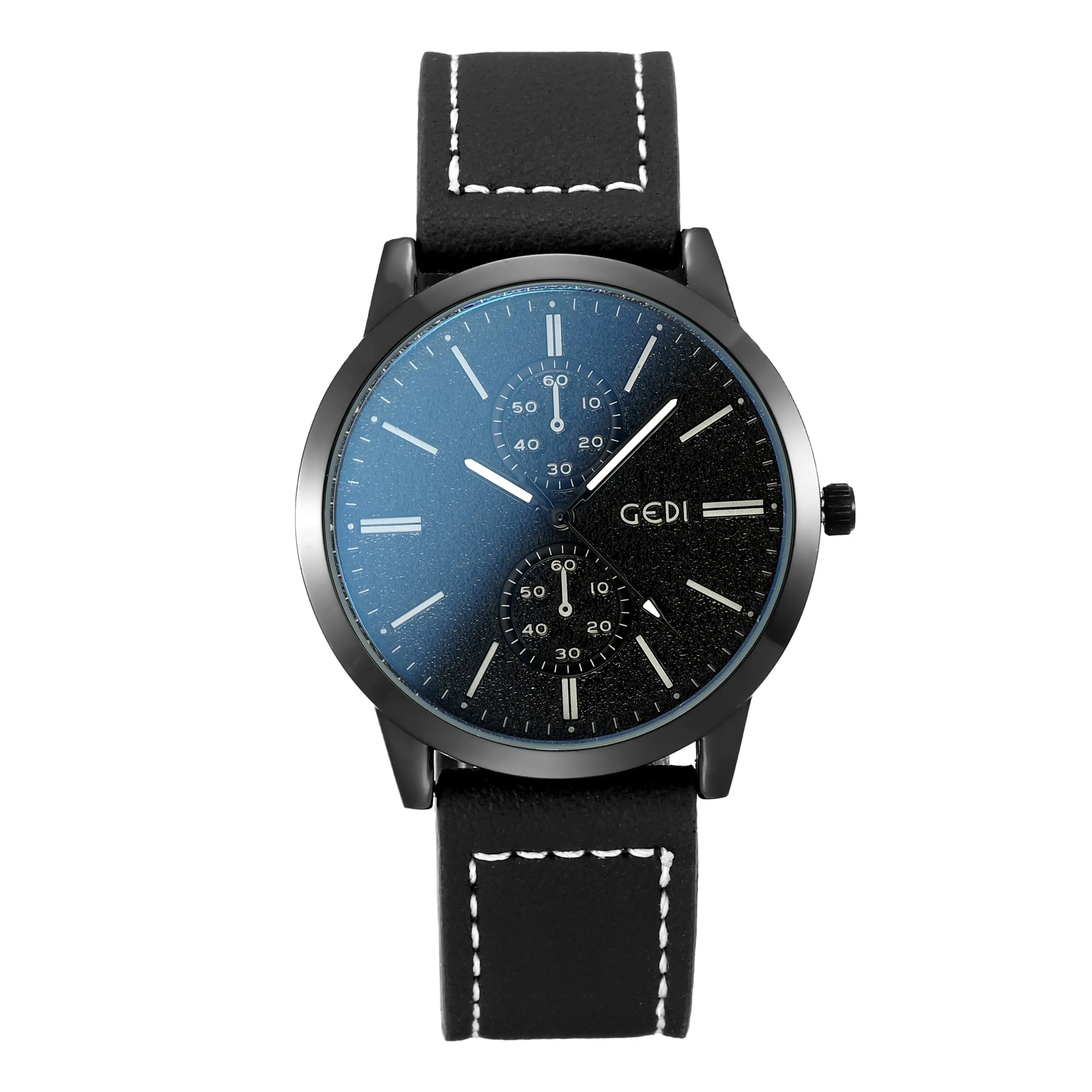 GEDI 5143 Men's Business Versatile Belt Watch Cross border Waterproof Quartz Watch Wholesale