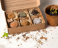 Boîte d'expédition en carton ondulé personnalisée pour plantes succulentes vivantes Options de lamination brillante et mate
