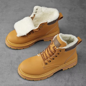 <span class=keywords><strong>Botas</strong></span> de Invierno para Hombre, Forradas de Felpa, Resistentes al Frío, con Suela Gruesa y Resistente al Desgaste - Product Image 3