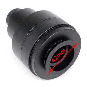 Adaptateur de caméra à monture C pour Microscope coupleur CCD 42mm 0.35X 0.5X 0.63X 1X pour Microscope <span class=keywords><strong>Olympus</strong></span> trinoculaire - Product Image 2