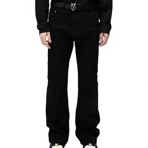 Pantalones Vaqueros de Mezclilla Elástica para Hombre, Corte Slim Fit, Estilo Casual Otoñal, con Logotipo Personalizado al por Mayor - Product Image 2
