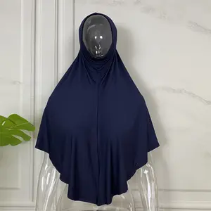 2024 Nieuwste Populaire Midden-Oosten Arabische Moslim Nieuwe Instant Hijab Cap Volle Hals Rekbare Kin Dekking Ninja Hijab Caps Sjaal