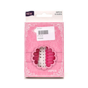 26 pièces/boîte – Clips anti-débordement en plastique réutilisables pour protection des bords des ongles – Accessoires de manucure portables pour usage en salon - Product Image 4