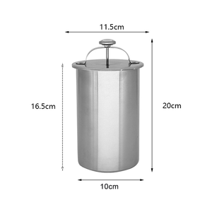 Máquina para hacer jamón de acero inoxidable de 1.5L con termómetro, utensilio de cocina para hacer jamón casero, máquina para preparar charcutería, olla para vaporizar carne para el almuerzo - Product Image 2