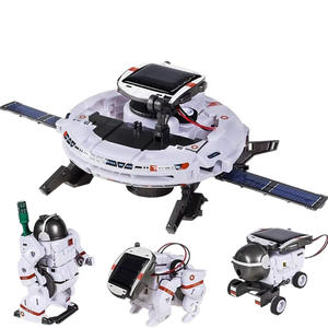Kit de Construcción de Robot Espacial Solar 6 en 1, Juguete Educativo STEM para Niños y Niñas Mayores de 14 Años, Plástico - Product Image 4