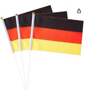 Drapeaux à agiter à la main personnalisés pour le jour du match de football 2026, 48 pays, en polyester de haute qualité, imprimés numériquement, promotion <span class=keywords><strong>France</strong></span> - Product Image 4