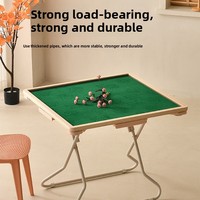 Mahjong en plastique et acier, pliable, multifonctionnel, léger, durable, luxueux, moderne, simple, adapté aux dortoirs