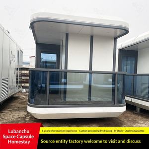 Villa mobile en acier léger, conteneur habitable, technologie personnalisée, décoration raffinée, maison à élévation, espace capsule B&B - Product Image 2