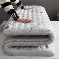 Futón Japonés Lavable Móvil, Colchón Enrollable de Espuma Viscoelástica, Colchón de Estudiante, Cama de Piso Japonés, Futón