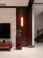 Luminaire suspendu cylindrique en albâtre personnalisé, style moderne et luxueux, lampe à suspension cannelée pour la décoration du hall d'hôtel