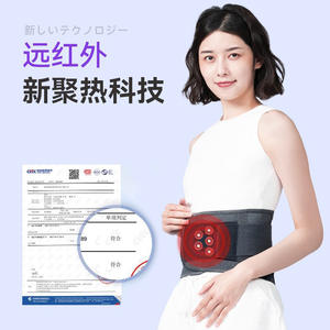 Ceinture de soutien lombaire de sport légère, sangles en maille respirante, plaque en acier renforçant la pression, chauffage infrarouge lointain, soins de santé - Product Image 2