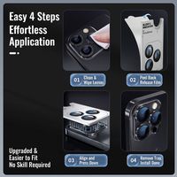 Protection d'écran en verre trempé ultra-fin à couverture intégrale, anti-traces de doigts, pour téléphone portable 15 14 17 Pro Max