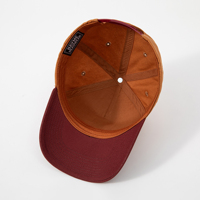 Gorra de Béisbol Snapback Popular de Dos Tonos, Gorra de Béisbol Estructurada con Bordado Personalizado