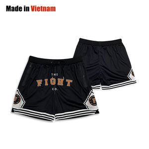 กางเกงบาสเก็ตบอลแบบยูนิเซ็กซ์ คุณภาพสูง ออกแบบเองได้ ระบายอากาศดี ด้วยผ้าตาข่าย พิมพ์ลายแบบซับลิเมชั่น 100% โพลีเอสเตอร์ แห้งเร็ว - Product Image 1