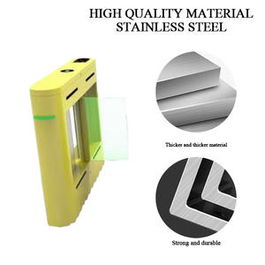 Lector de código QR de acero inoxidable 304 Control DE ACCESO Puerta giratoria <span class=keywords><strong>RFID</strong></span> Puerta giratoria con reconocimiento facial-Precio - Product Image 2