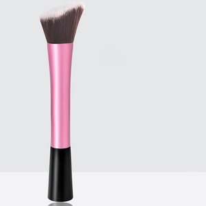 Nouveau produit en gros, pinceau de maquillage professionnel <span class=keywords><strong>à</strong></span> <span class=keywords><strong>tête</strong></span> oblique <span class=keywords><strong>à</strong></span> tube long unique, pinceau pour le contouring, pinceau pour le blush - Product Image 1