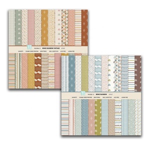 24 fogli di carta con design BOHO 12x12 pollici - Product Image 1