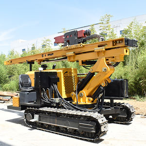 Hengxing HXR7 Haute Efficacité Hydraulique Pilote De Pile Sur Chenilles 4 Cylindres Moteur Diesel Usine Solaire Pilonnage Machine - Product Image 6