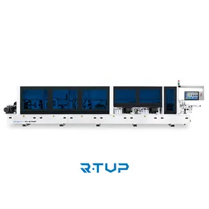 เครื่องพันขอบพีวีซีสำหรับงานไม้เครื่องพันขอบอัตโนมัติแบบ R-TUP ความเร็วสูง