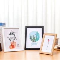 Cadres photo en bois modernes pour décoration intérieure, tailles A0, A1, A2, A3, A4, A5, 5x7, 5x5, 11x14, 16x20 pouces – Vente en gros usine