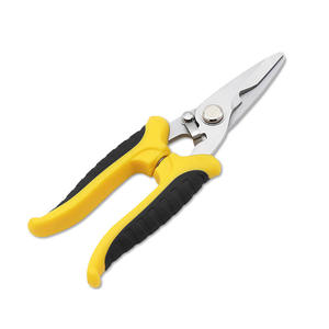 Tijeras de Jardín Multiusos de Grado Industrial y para Bricolaje con Hojas de Acero Inoxidable Lisas y Mangos de Plástico GB-23 Menos Esfuerzo - Product Image 6