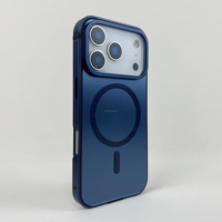 Coque magnétique couleur originale pour iPhone 17 Pro Max 3400GS Cadre en aluminium magnétique puissant Coque métallique antichoc 17 Pro