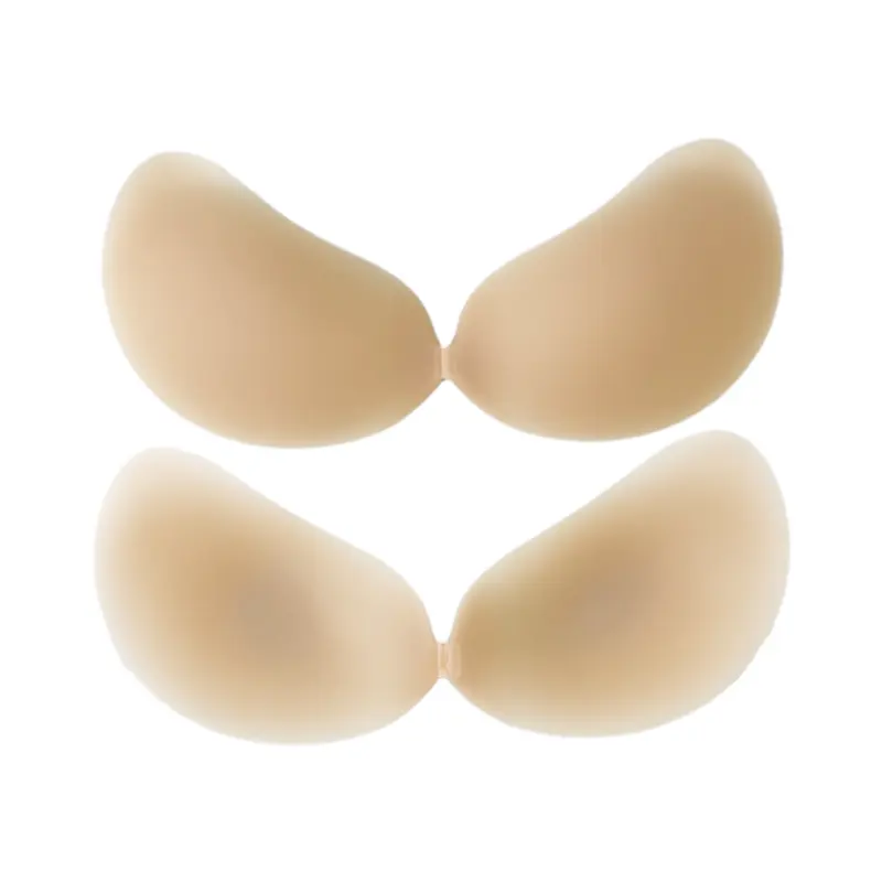 2024 yeni stil ince mat silikon sutyen yapışkan sutyen kullanımlık silikon yapıştırıcı push up ve toplama kadınlar için sütyen
