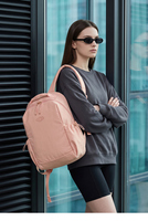 Mochila para Portátil de 14 Pulgadas para Mujer, Mochila de Viaje Ligera con Correa para Equipaje, Mochila Casual para el Día a Día, Regalo Corporativo al por Mayor