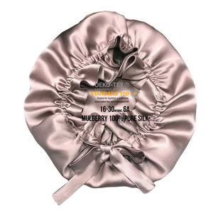 Turban en soie <span class=keywords><strong>de</strong></span> mûrier 100% pour le soin des <span class=keywords><strong>cheveux</strong></span> <span class=keywords><strong>longs</strong></span> bouclés, <span class=keywords><strong>bonnet</strong></span> <span class=keywords><strong>de</strong></span> <span class=keywords><strong>nuit</strong></span> pour femme - Product Image 6