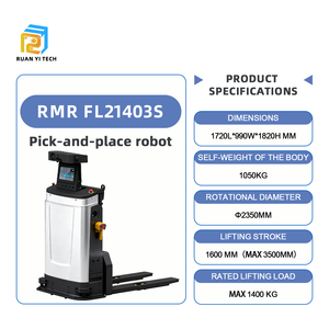 Laser AGV 1400kg Heftruckrobot voor zwaar gebruik in magazijnen - Product Image 1