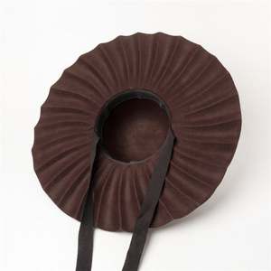 Sombrero de Fieltro Rojo X1231 de Ala Ancha con Pliegues, Transpirable, para Adultos, Casual, para Exteriores, para Todas las Estaciones - Product Image 6