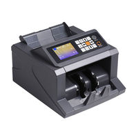 Compteur de billets multi-devises TFT avec détection UV et MG / Machine de comptage et de tri de billets à valeur mixte, très vendue