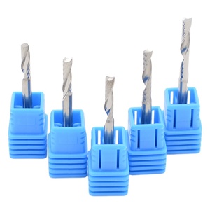 Single Flute Spiral Milling Cutter 3.175mm 4mm 5mm 6mm 8mm <strong>10mm</strong> 12mm CNC End Mill <strong>Router</strong> <strong>Bit</strong> for Acrylic Wood up Cut - Product Image 1