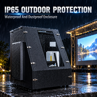 Boîtier de protection pour projecteur extérieur OEM personnalisé, étanche et anti-poussière, pour projection vidéo