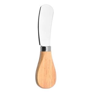 4 pièces Unique couteau à fromage ensemble d'outils manche en bois de bambou ensemble de couteaux à fromage en acier inoxydable pour fromage <span class=keywords><strong>Pizza</strong></span> - Product Image 4