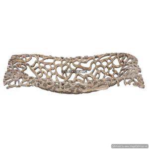 Bandeja de postre de mesa con diseño de hojas con asas de diseño de hojas Organizador de utensilios de cocina para el hogar al por mayor a un precio asequible de la India - Product Image 5